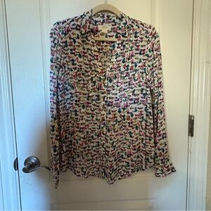 Anthropologie Multicolor Button Down Shirt